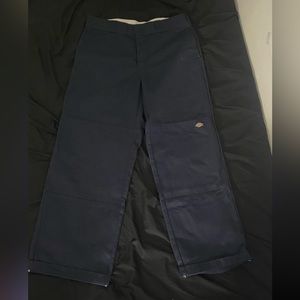 Navy Loose Fit Dickies Cargo Pants